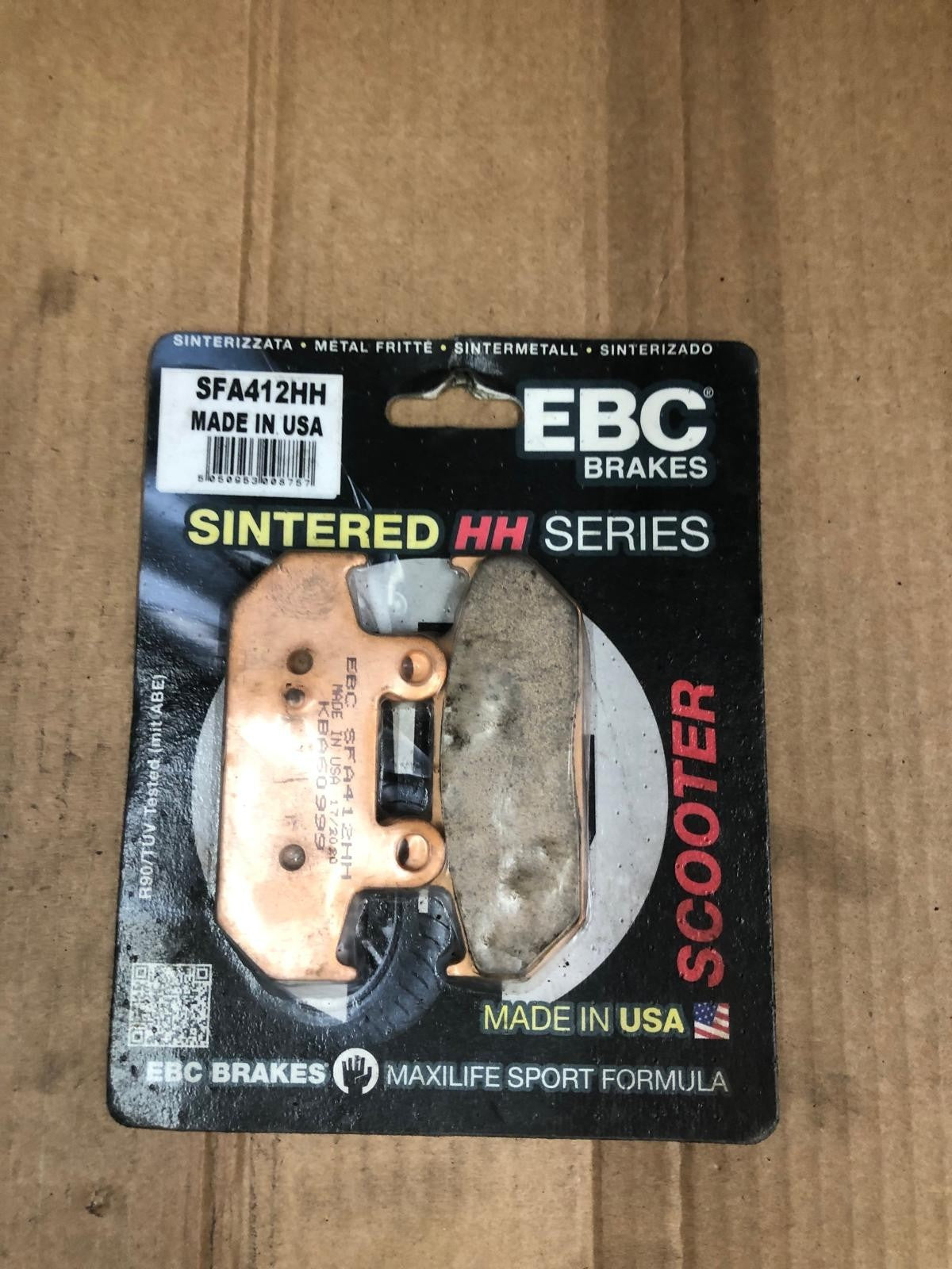 EBC Brakes Sintered HH Series Brake Pads | SFA412HH