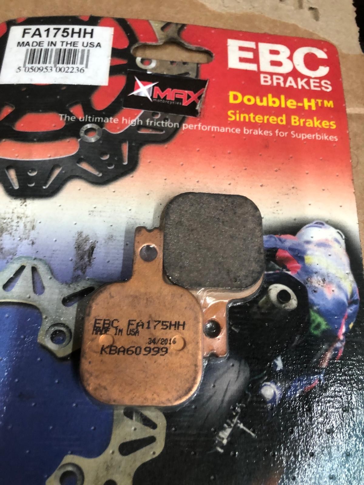 EBC Double-H Sintered Brake Pads | FA175HH