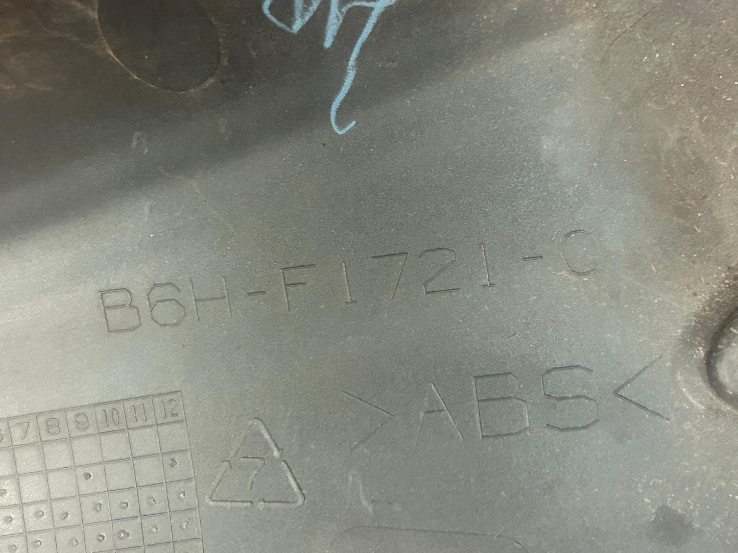 2021 - 2024 Yamaha Nmax GPD 125 Rear Right Side Tail Cover | B6H-F1721-0