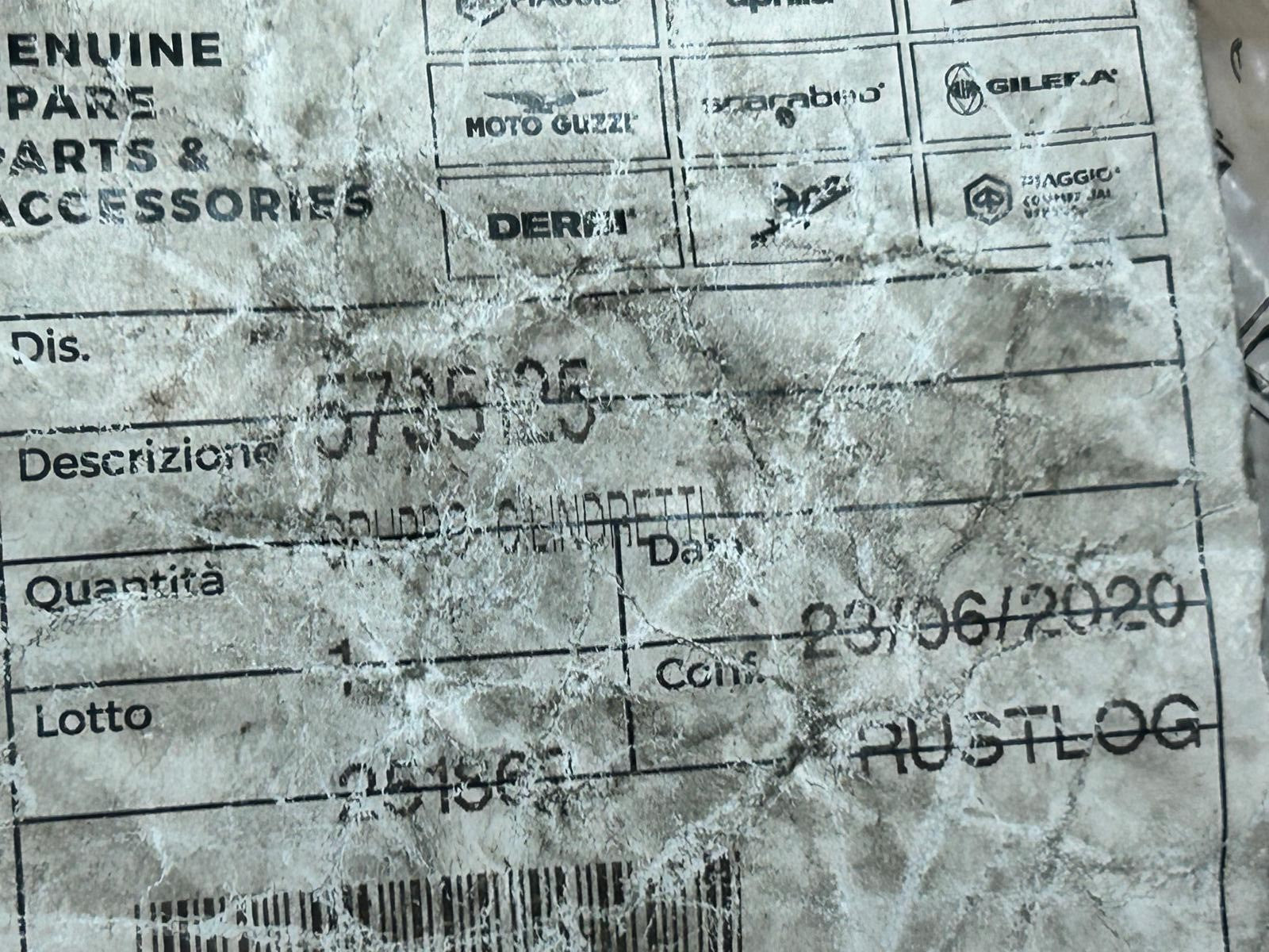 1998 - 2015 Piaggio Fly 50, 100,  125 Set of Cylinder & Keys for Lock | 5735125
