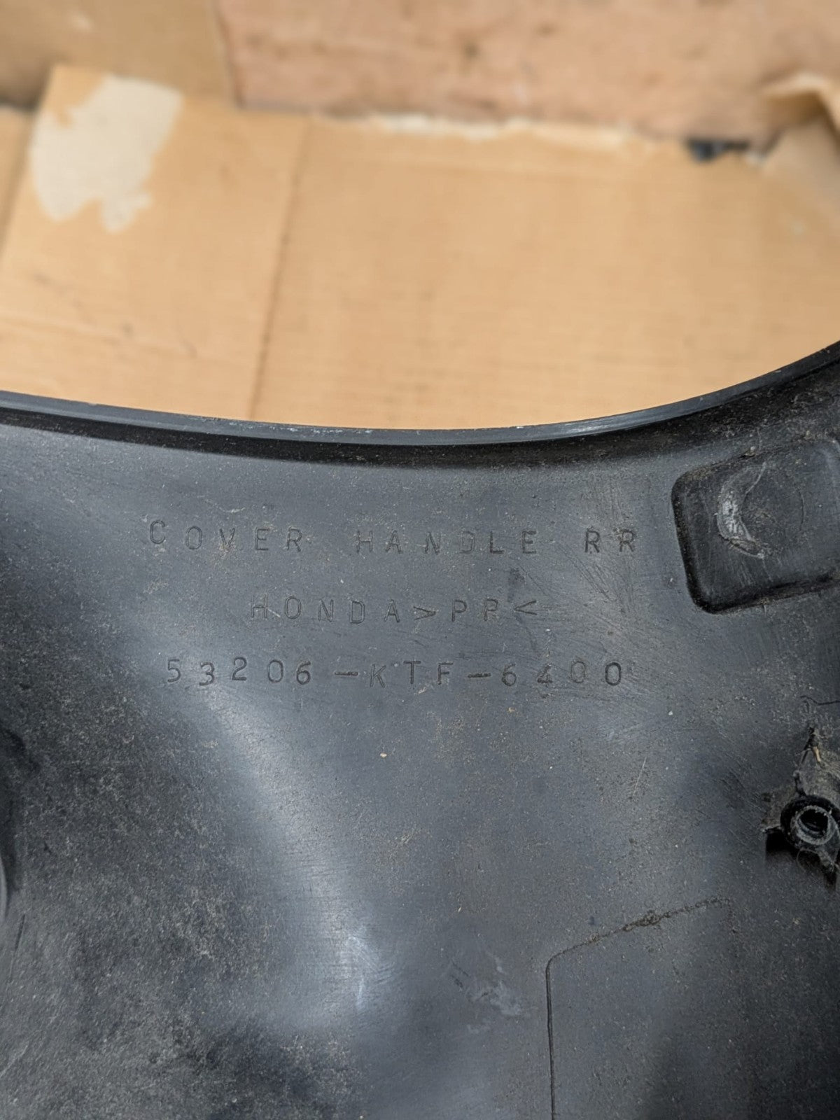 2008 Honda SH 125 Rear Handlebar Cover | 53206-KTF-6400