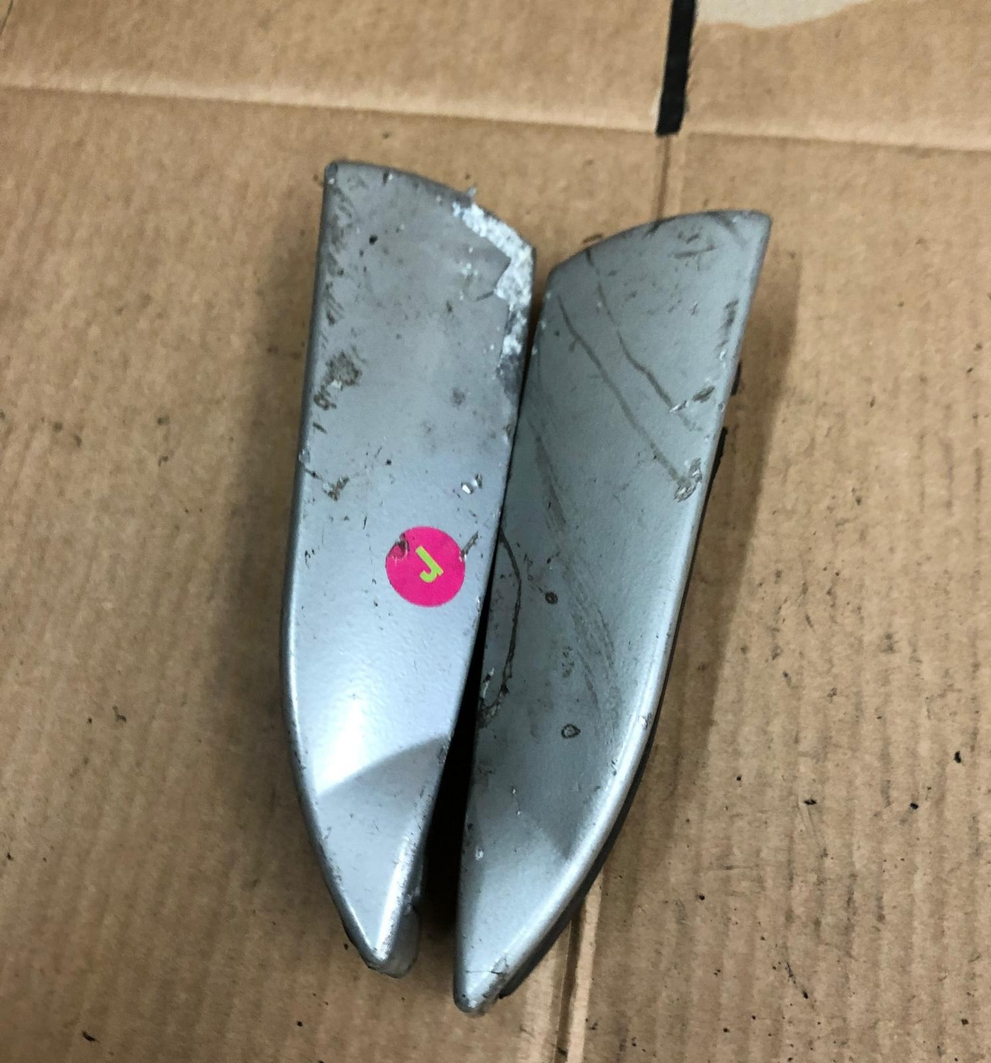 Piaggio MP3 Left & Right Passenger Footpegs Footrests