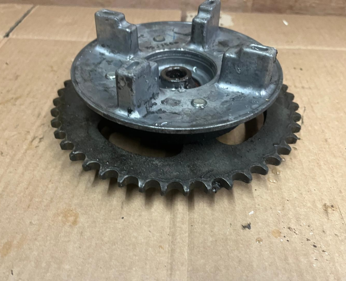 2005 Suzuki RV 125 Rear Sprocket Carrier