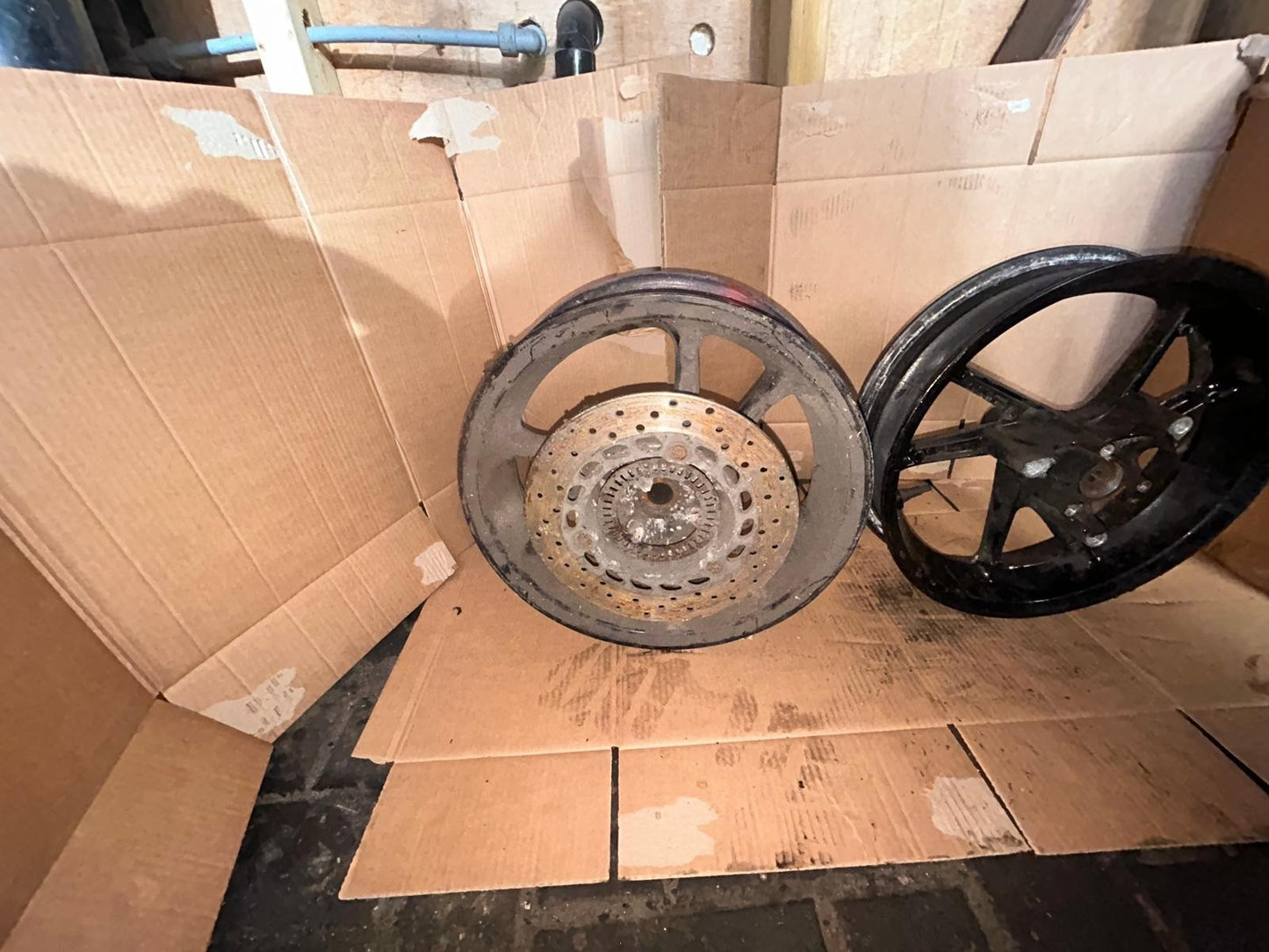 Yamaha Nmax 125 Front and Rear Wheels
