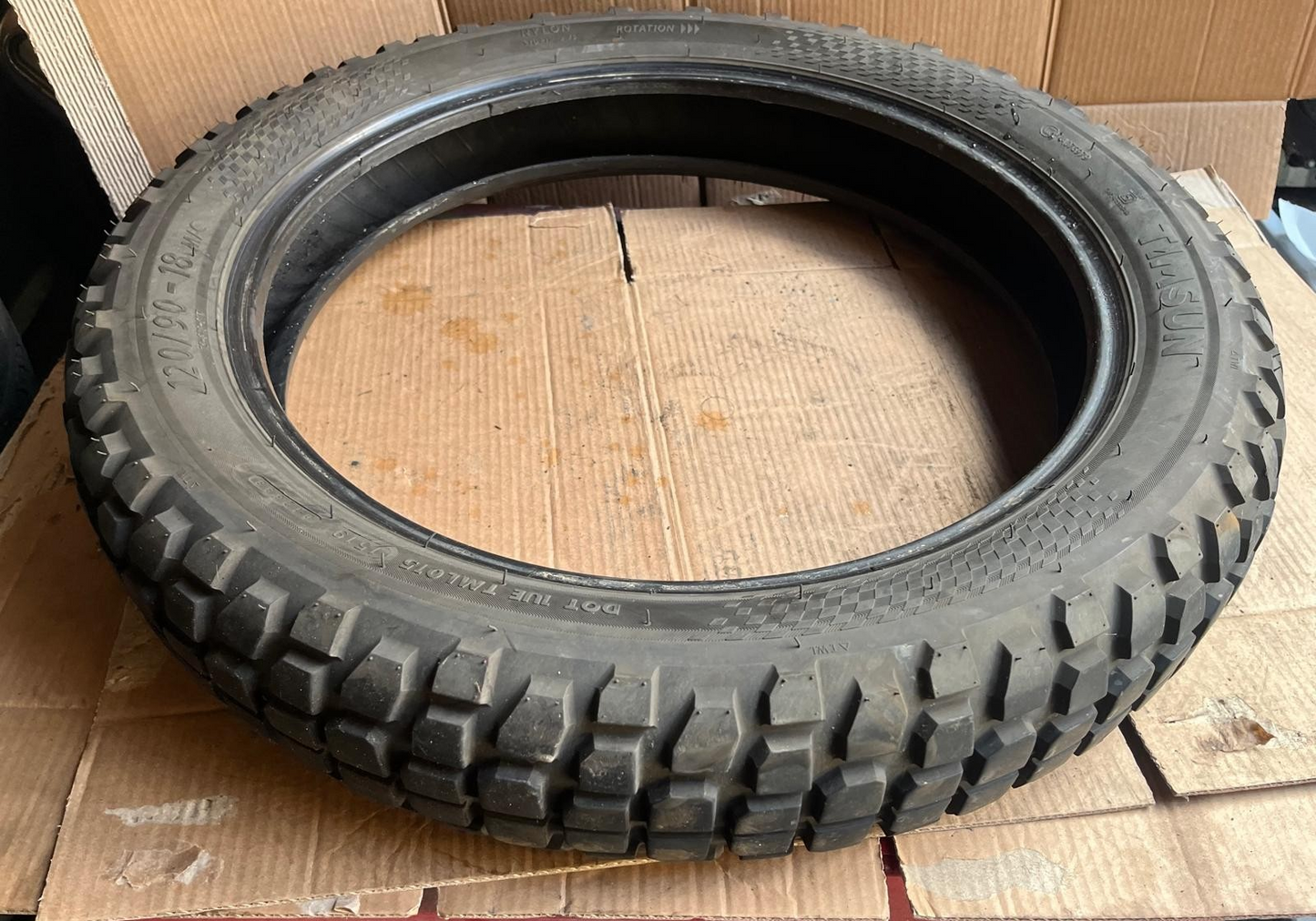 Timsun Motorcycle Tyre 120/90/18