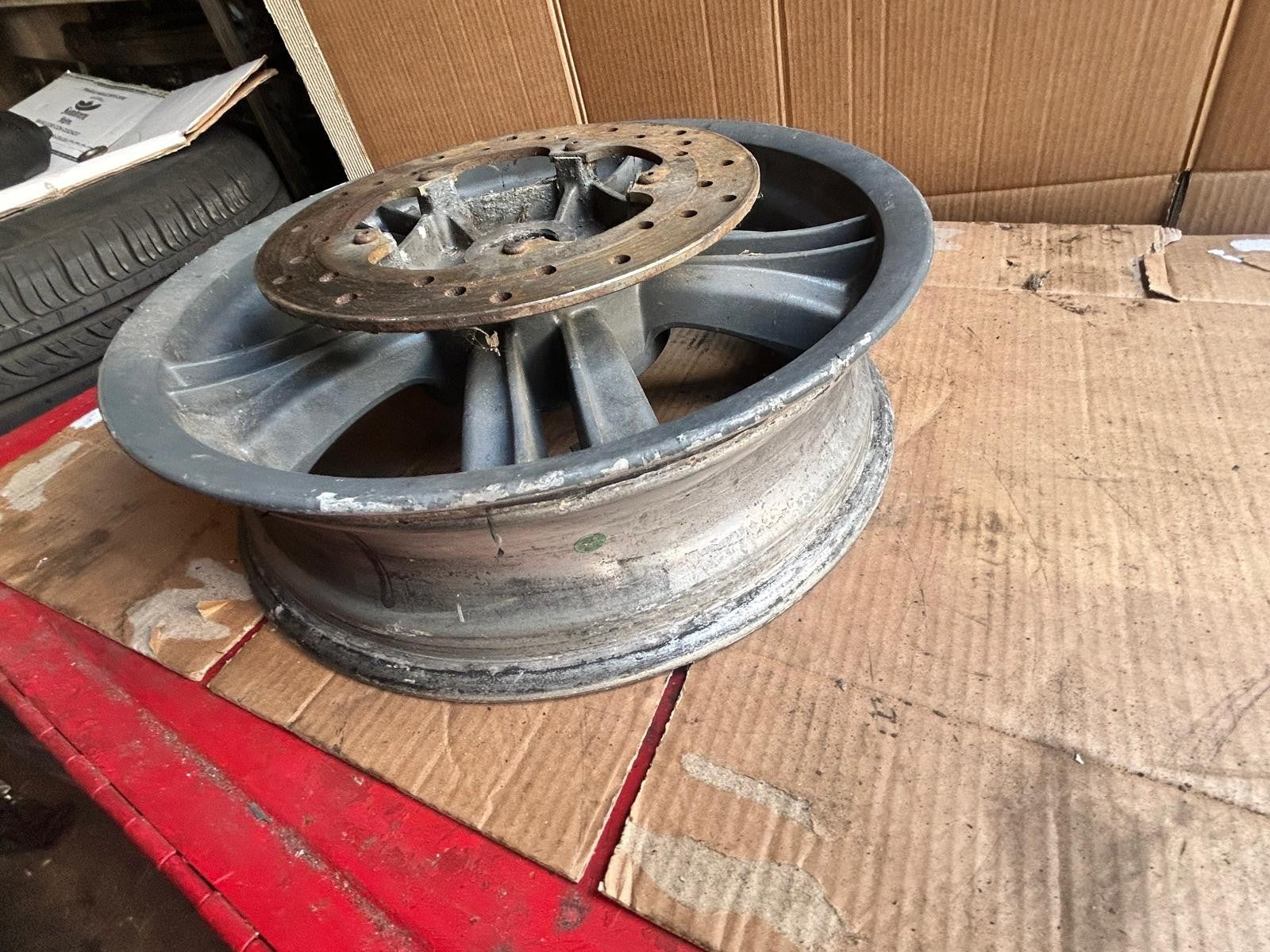 Piaggio MP3 Yourban Rear Wheel + Brake Disc