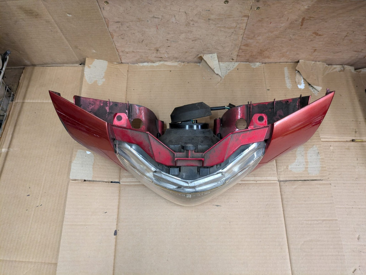 2008 Honda SH 125 Handlebar Cover Panel + Headlight | 53205-KTF-6400