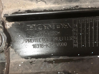 2015 Honda PCX 125 WW125 EX2F Exhaust Muffler Protector Cover | 18318-K35-V000