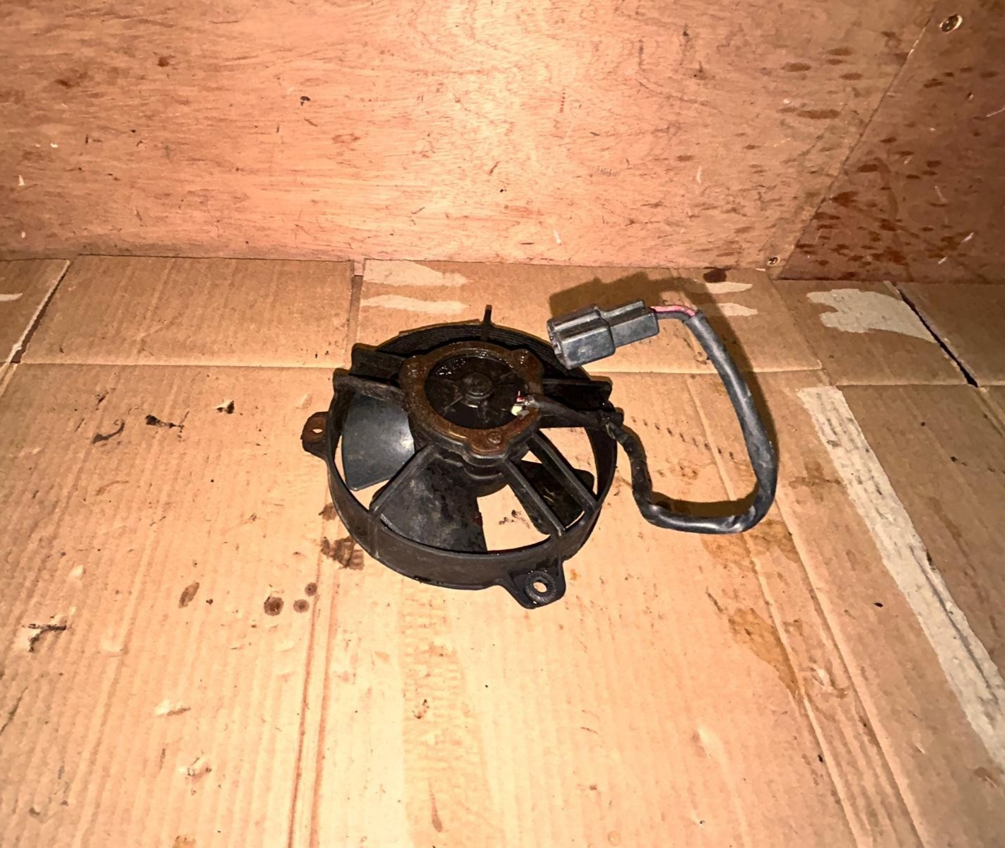 2019 KTM Duke 125 Radiator Cooling Fan