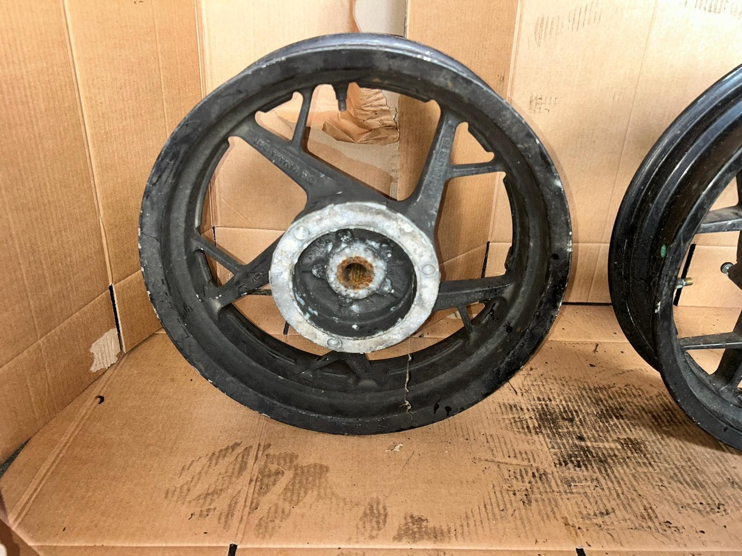 Yamaha Xmax 125 Front and Rear Wheels