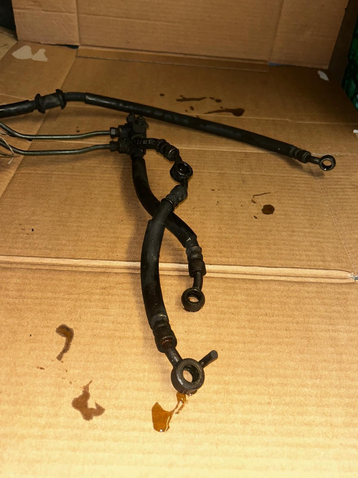 2000 Honda CBR 1100 xx Super Blackbird Front & Rear Brake Lines / Hoses