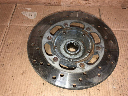 2012 Vespa GTS 125 300 Rear Brake Disc + Wheel Hub