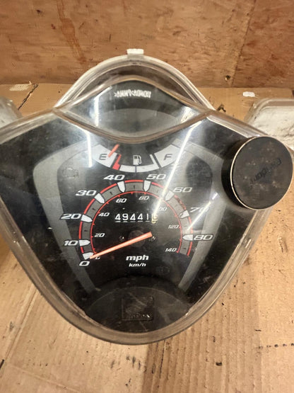 2019 Honda NSC Vision 110 Speedometer Instrument Cluster | 49,441 Miles