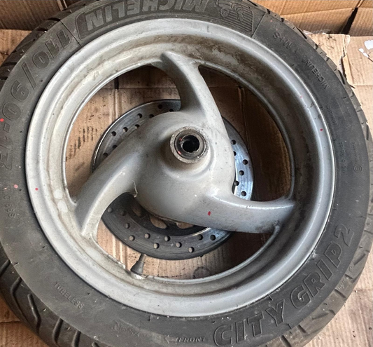 Honda FES 125 S-Wing Front Wheel + Brake Disc