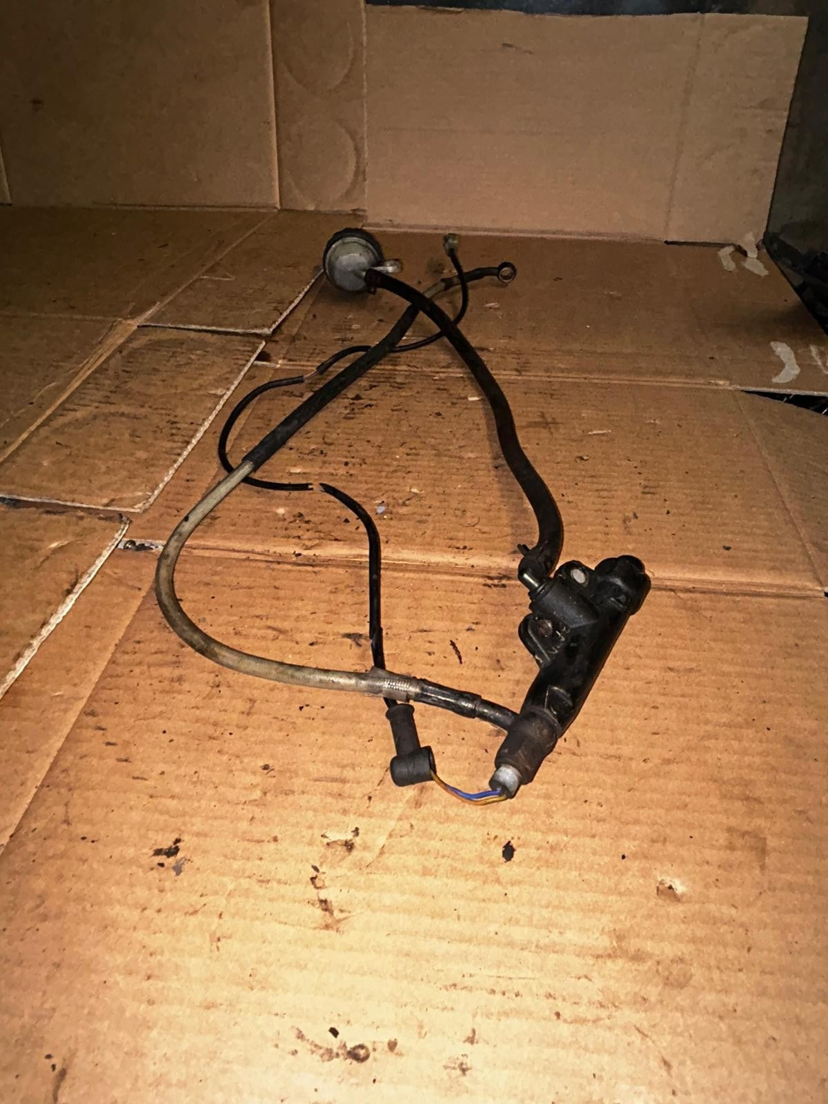 KTM 125 Rear Master Cylinder & Reservoir Assembly