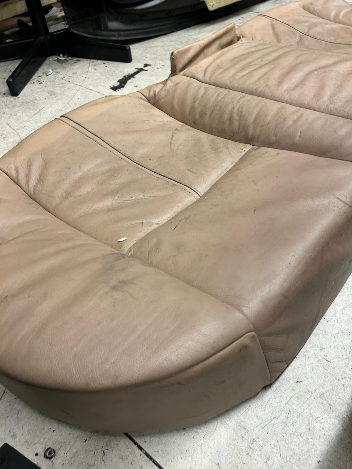 Genuine BMW 7 Series E38 Rear Seat Bench Cushion | Sandbeige