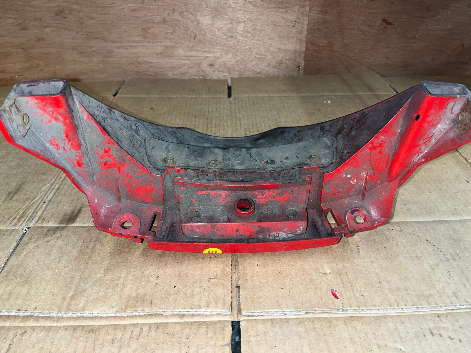2009-2013 Vespa LX 50 Rear Plate Holder