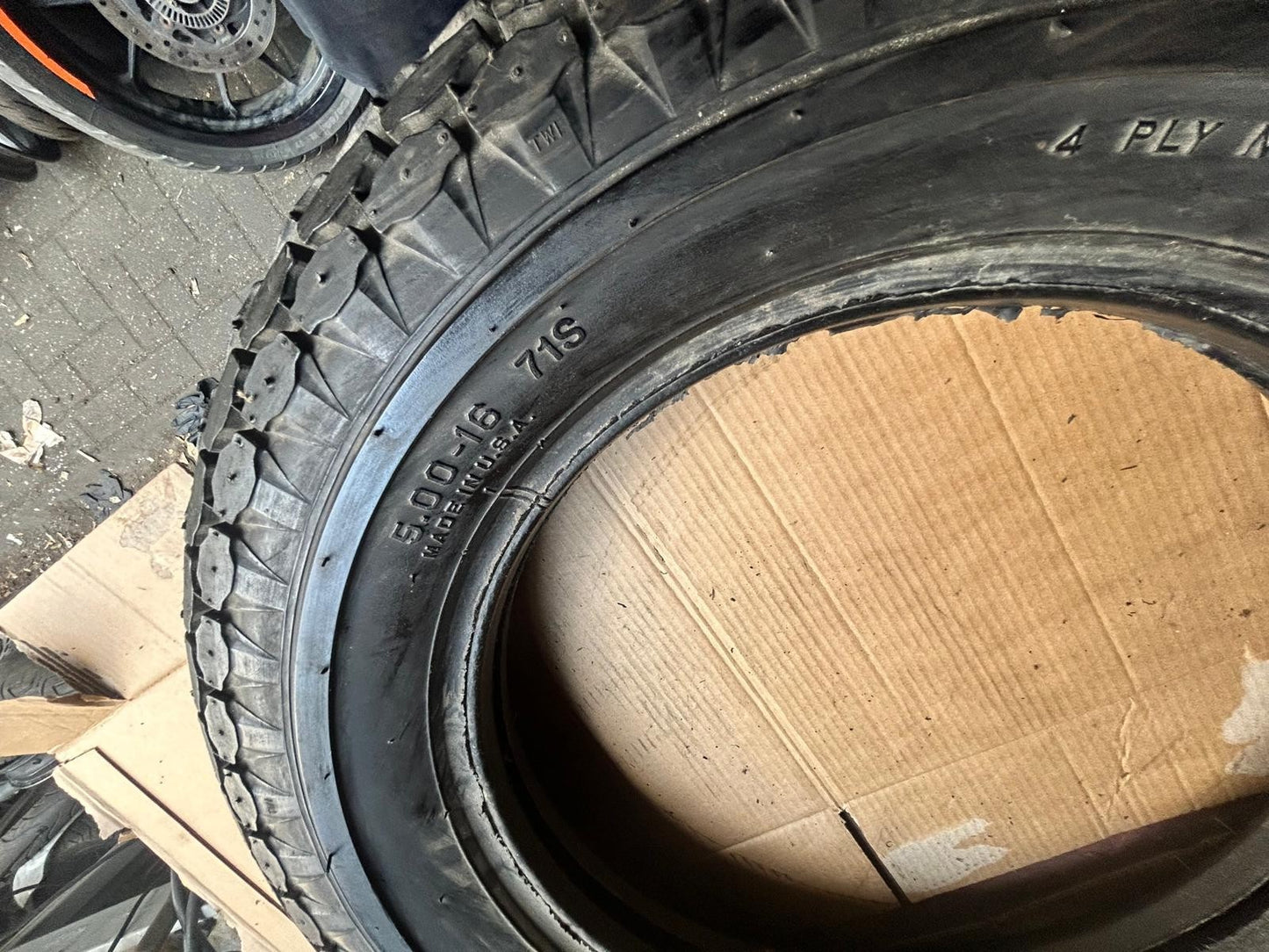 Coker Motorcycle Scooter Tyre 5.00-16