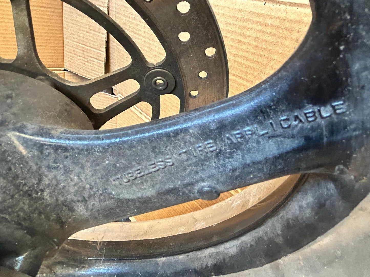 1999 Honda CB600 Hornet Front Wheel & Brake Disc