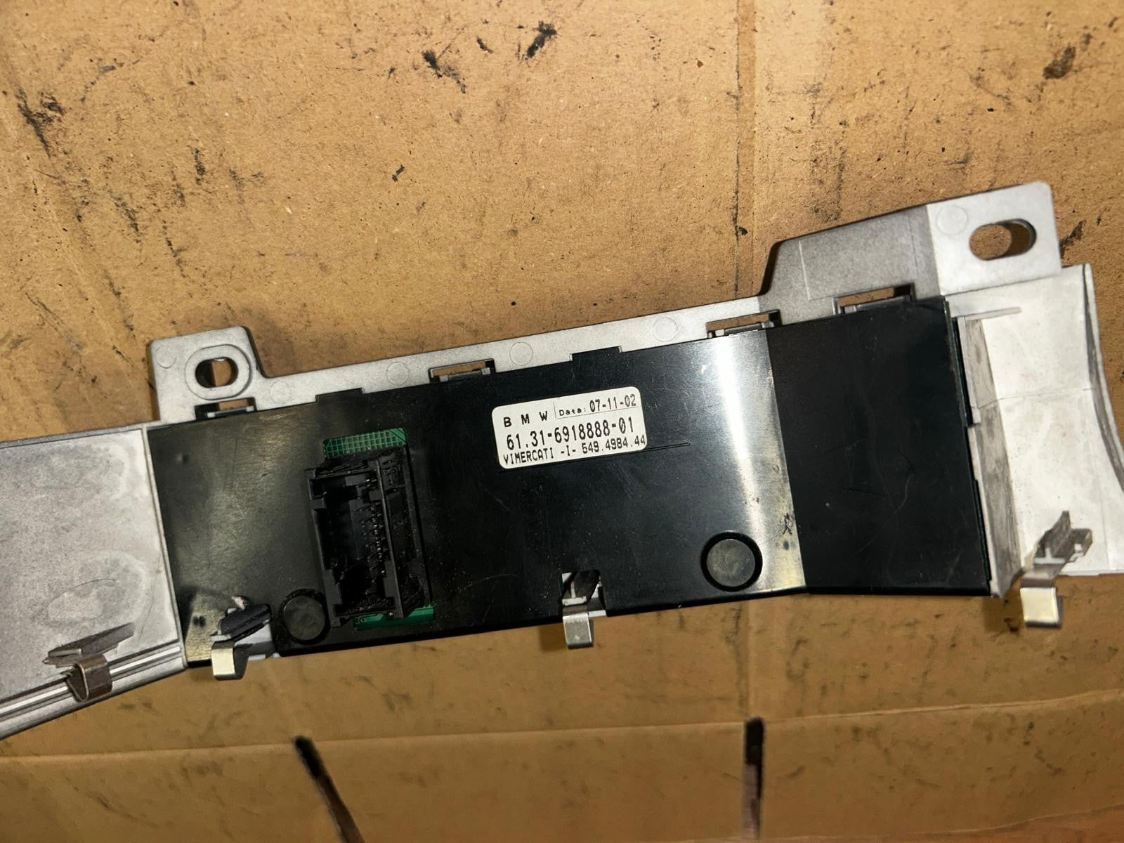 BMW E65 735i Light Switch Parking Brake Tailgate Switch | 61316918849