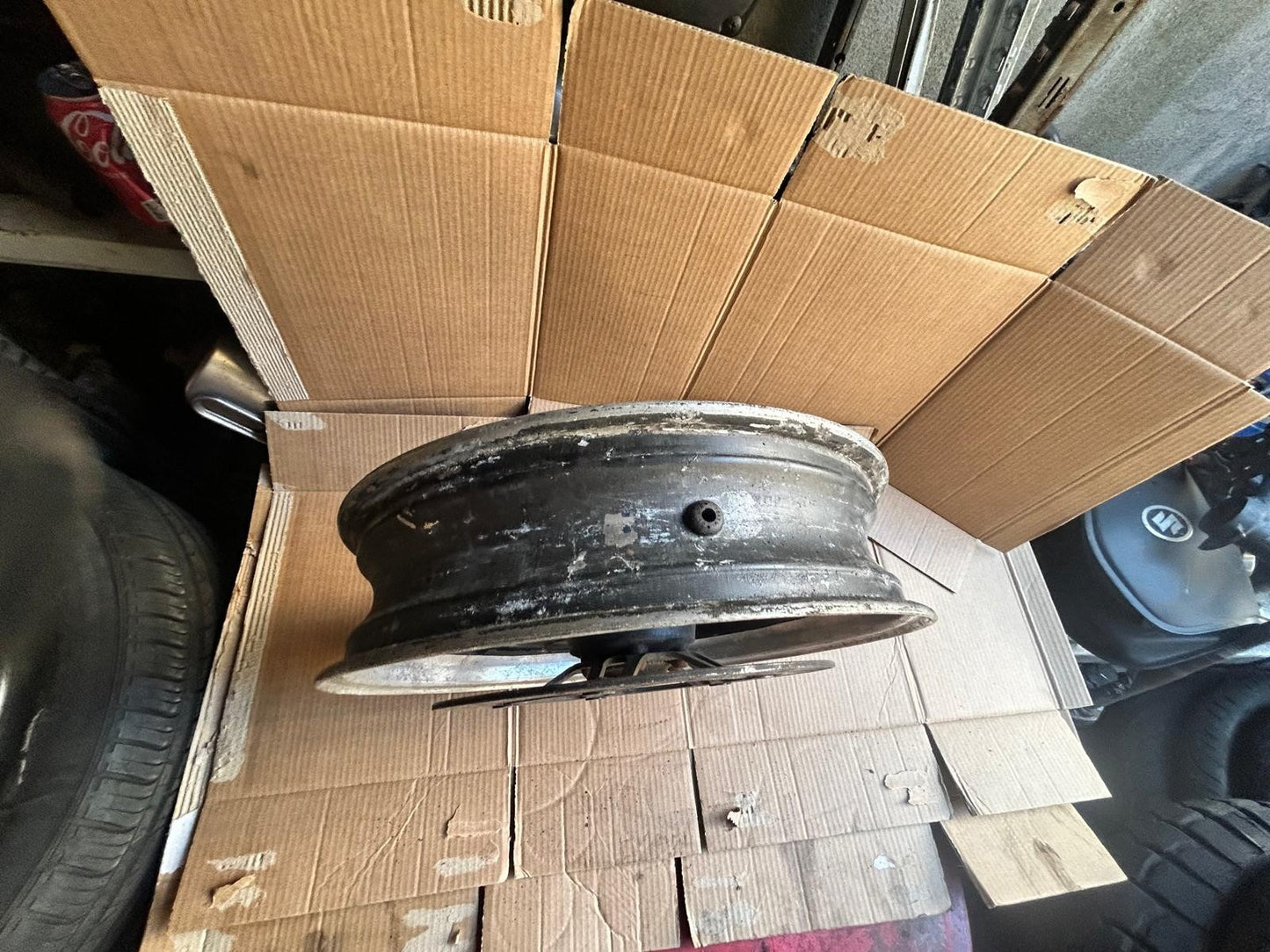 1999 Honda CB600 Hornet Front Wheel & Brake Disc