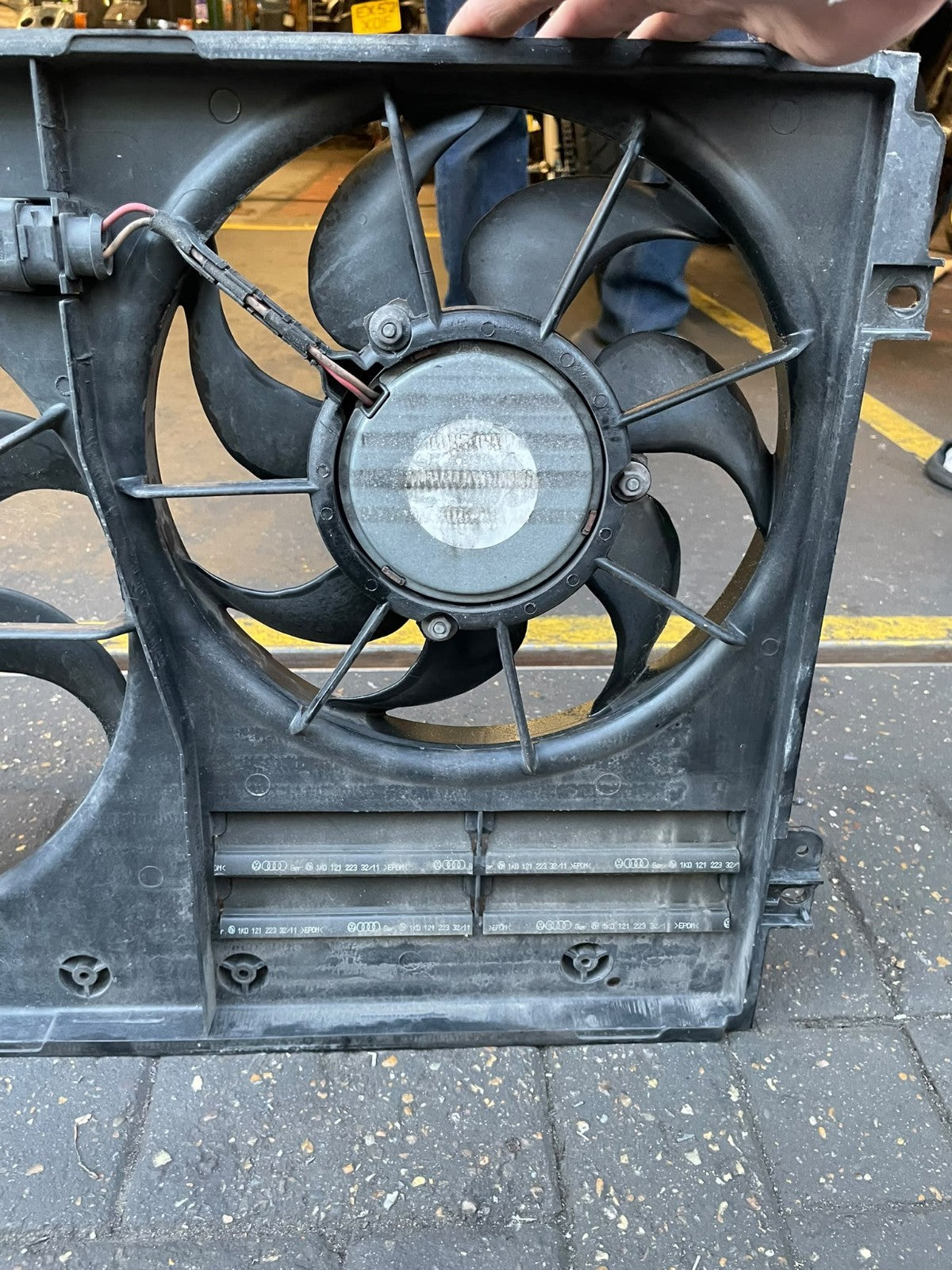 2011 Audi A3 S Line Radiator Cooling Fans | 1K0121207 1K0121205