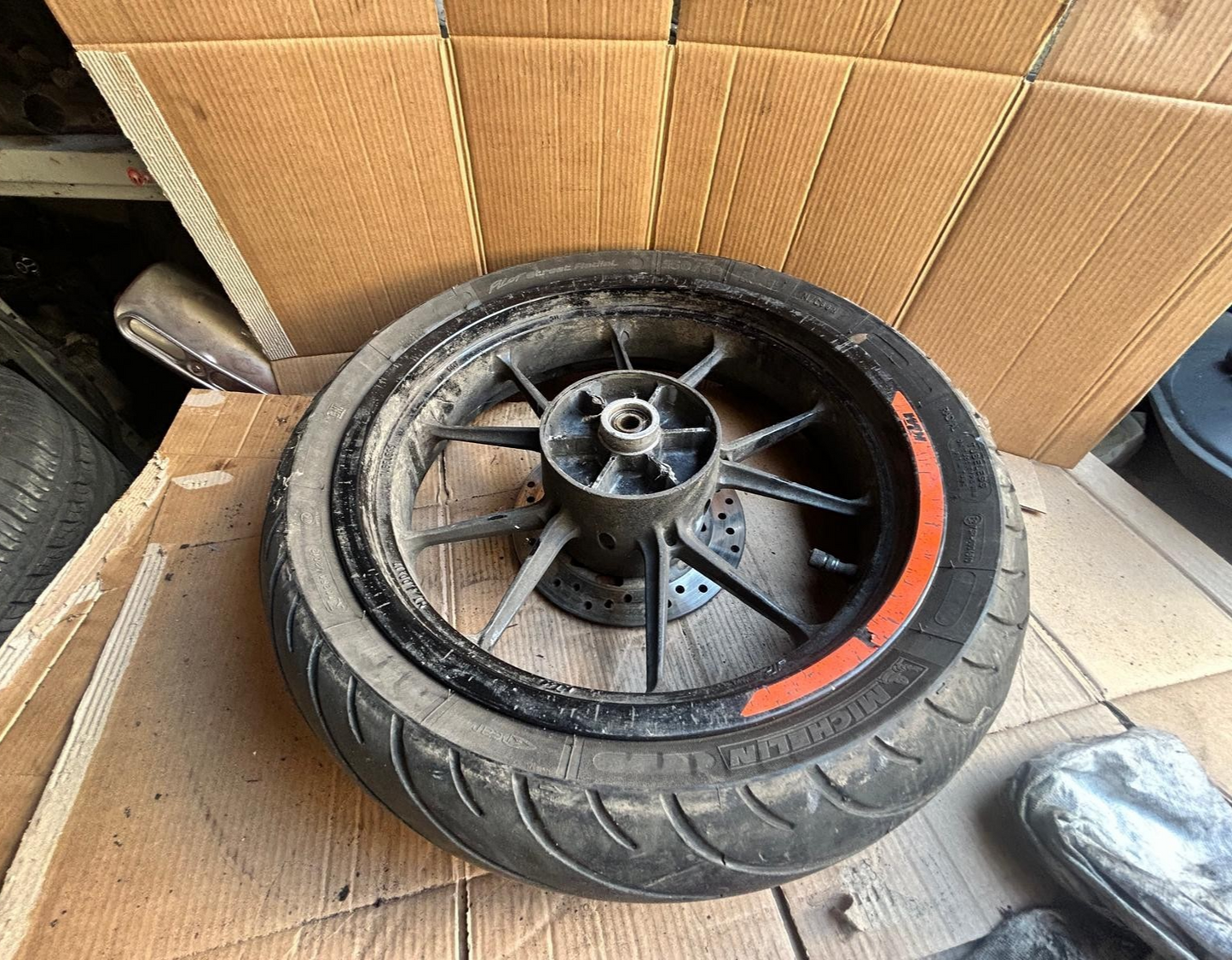 2019 KTM Duke 125 Rear Wheel & Brake Disc