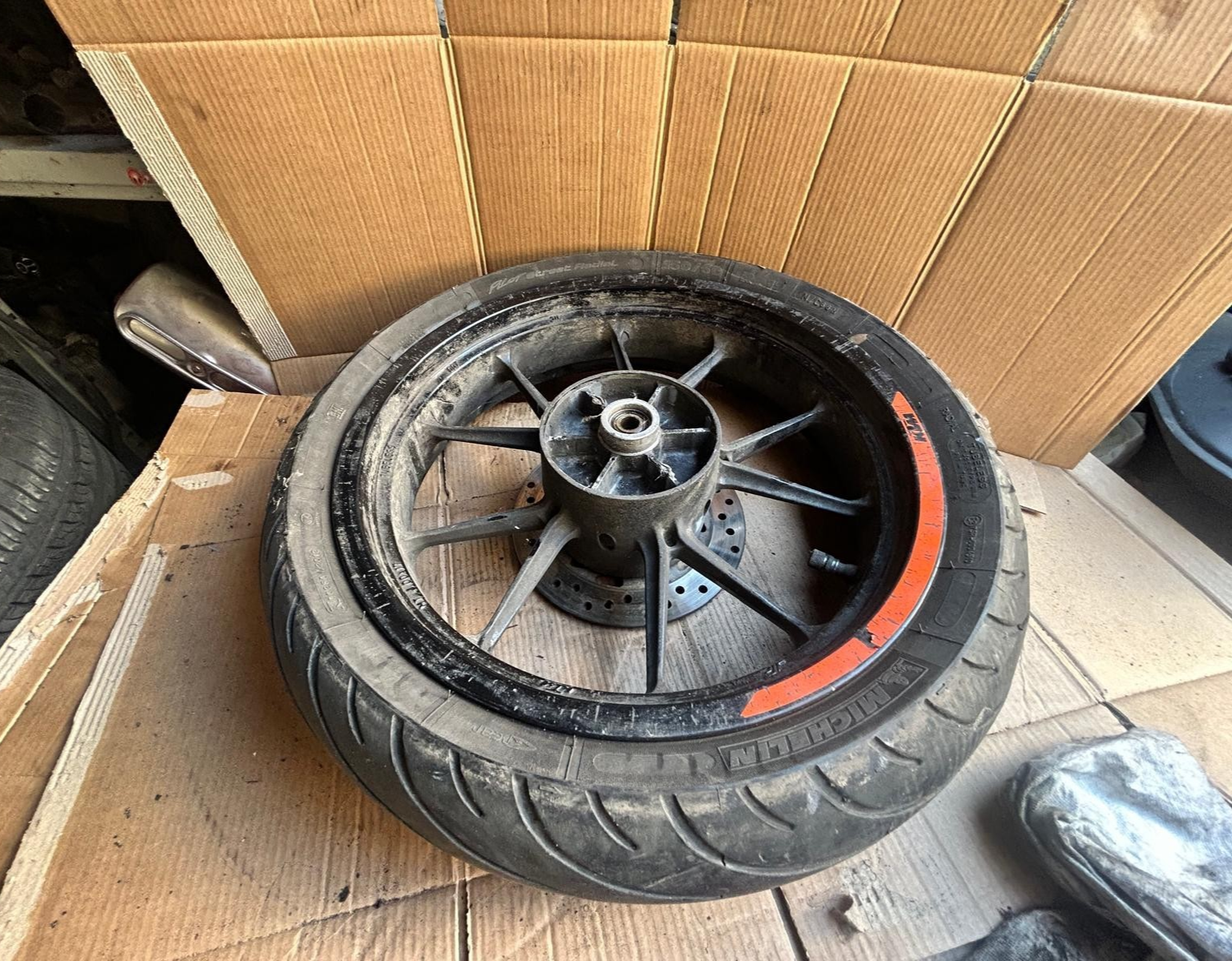 2019 KTM Duke 125 Rear Wheel & Brake Disc