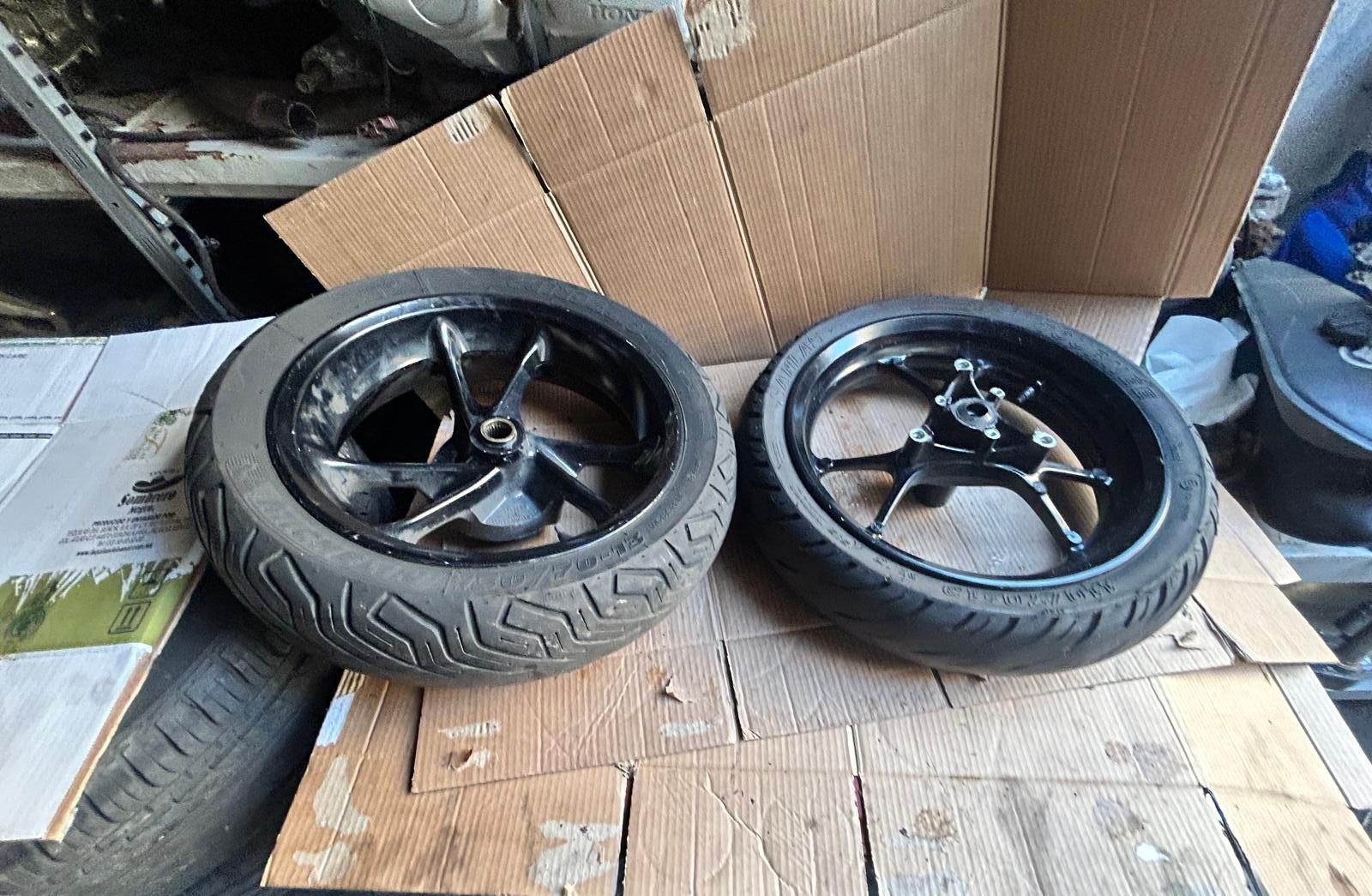 Yamaha Nmax Front & Rear Wheels