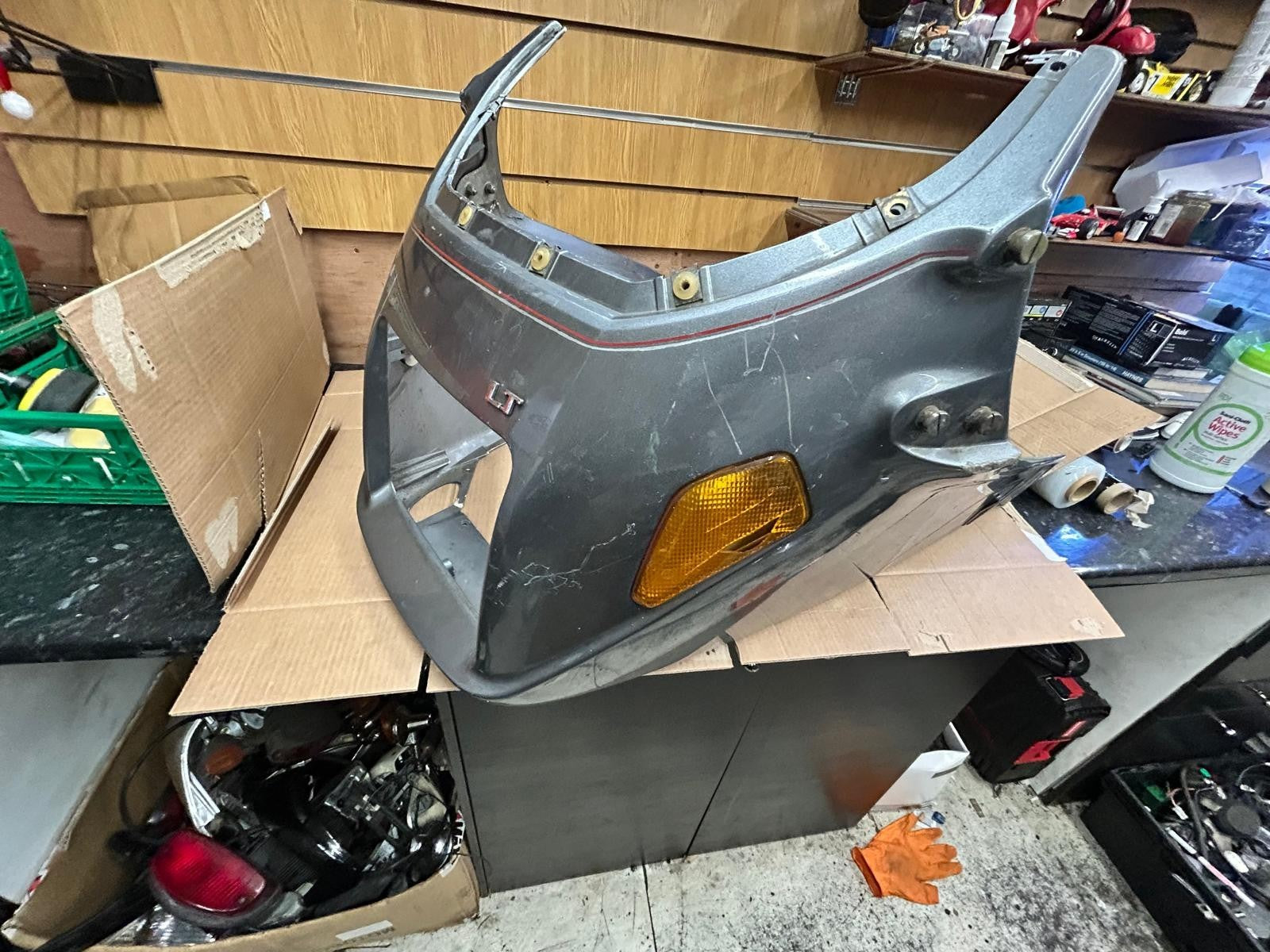1989 - 1996 BMW K75 Rt 750 Front Nose Headlight Surround Panel | 46631453390