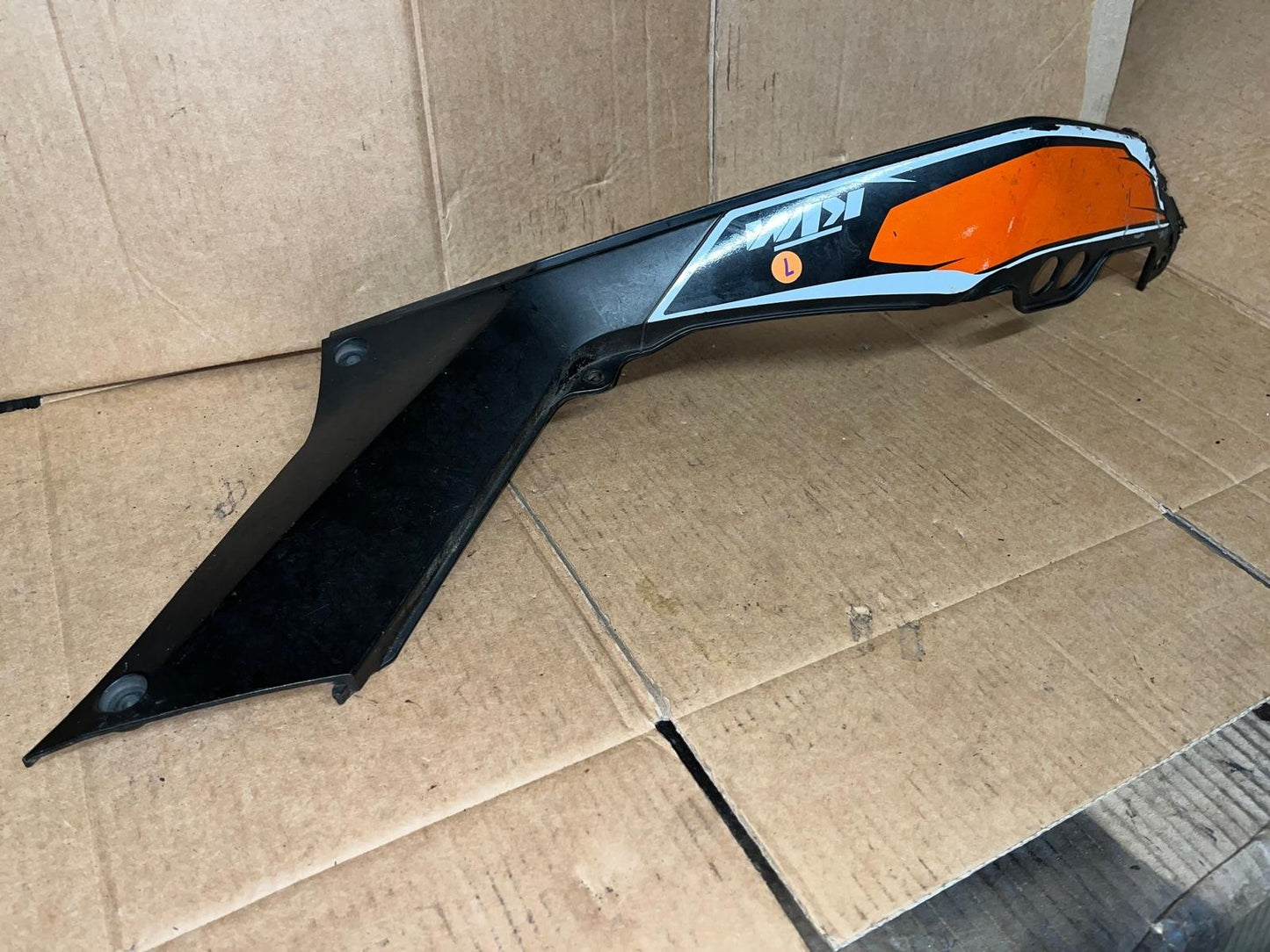 KTM Duke 125 Rear Lower Right Seat Cowl Cover | 90108044000