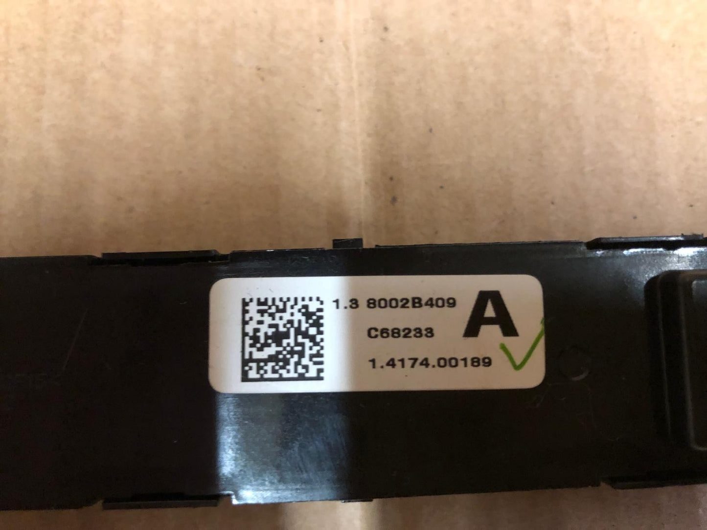 2014 Mitsubishi Outlander GX 4h PHEV Hazard Light Switch Panel | 8002B409