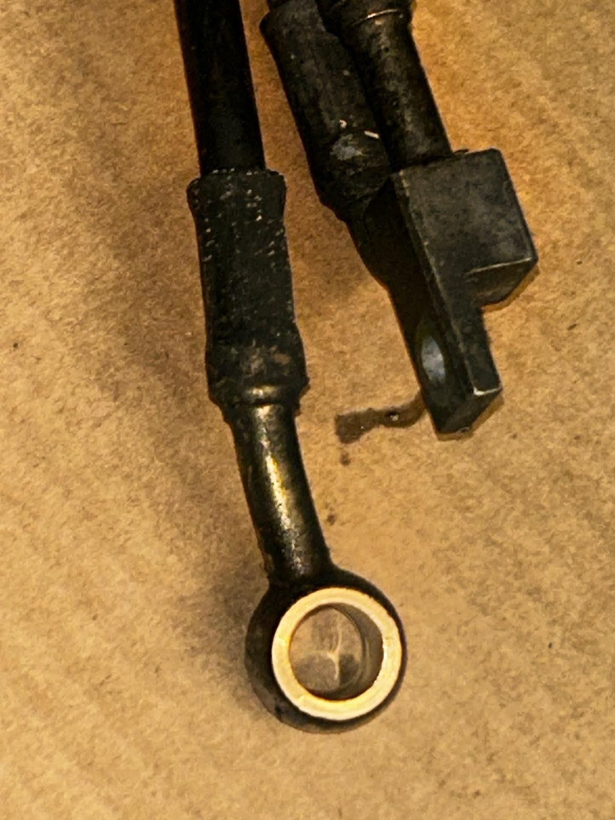 2008 BMW F800GS Front Brake Line Hose