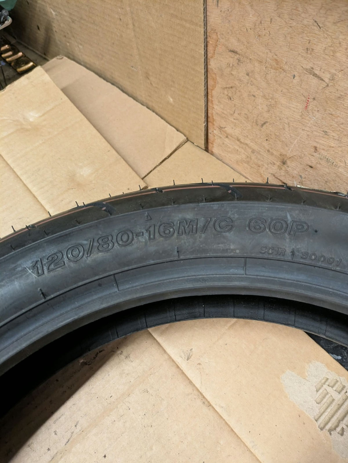 Bridgestone Battlax SC Rear Motorcycle Tyre 120/80/16