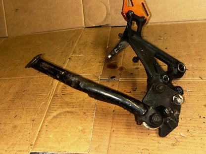 2017 - 2022 KTM Duke 125 Right Side Footrest Peg & Mount Assembly