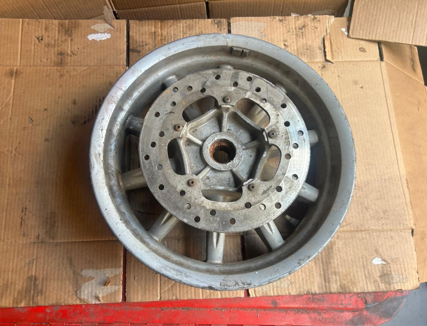 Piaggio MP3 Rear Wheel + Brake Disc