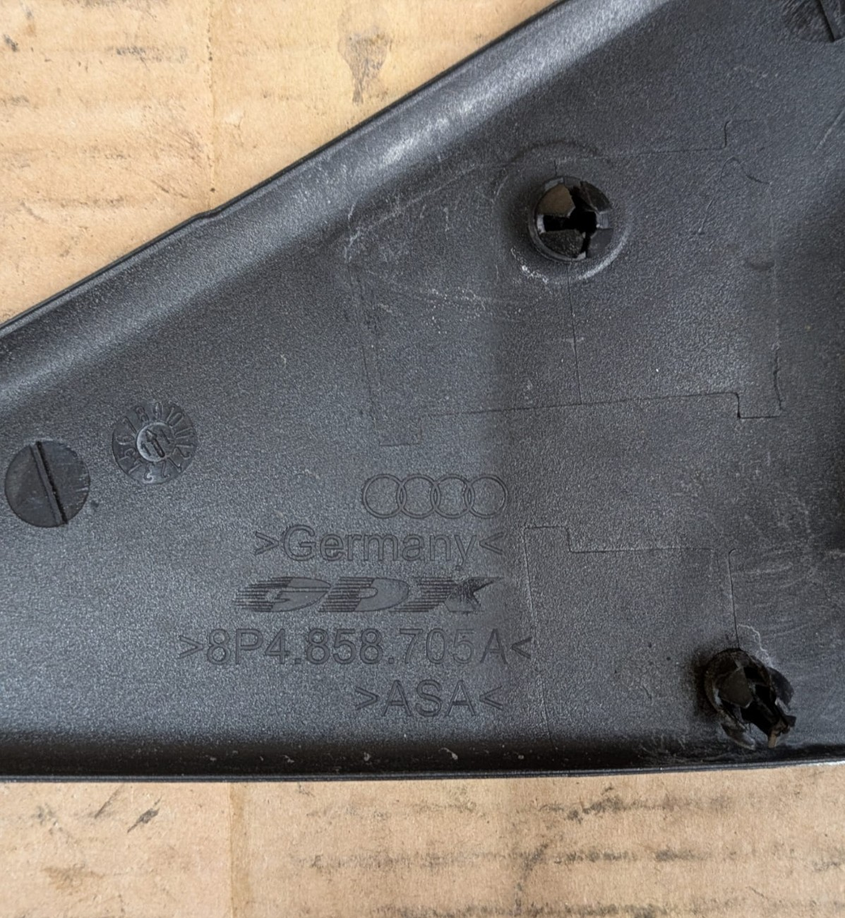 2011 Audi A3 S Line Front Left Passenger Wing Mirror Cover | 8P4858705A