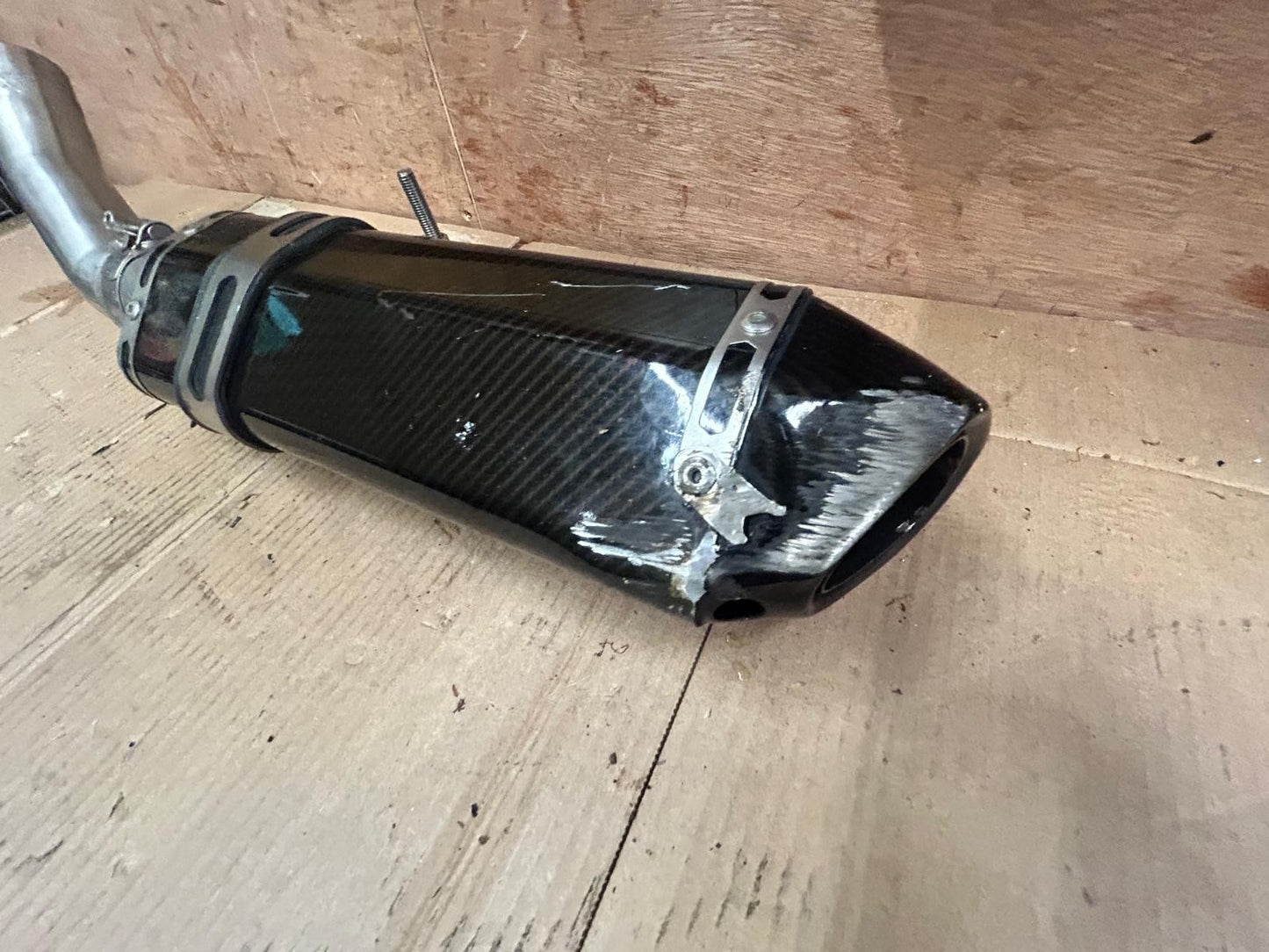 2023 KTM RC125 GRmoto Carbon Exhaust Silencer