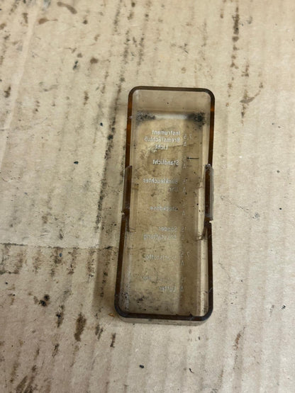 BMW K75 Plastic Fuse Box Relay Cover