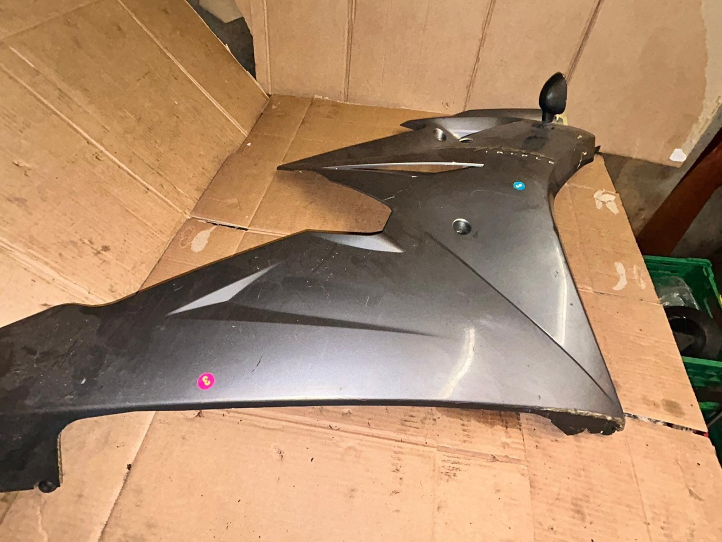 2009 - 2012 Triumph Daytona 675 Triple Right Side Fairing Panel | 2307530