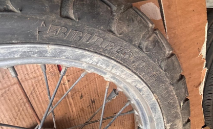 2005 Suzuki RV 125 Front Wheel + Brake Disc