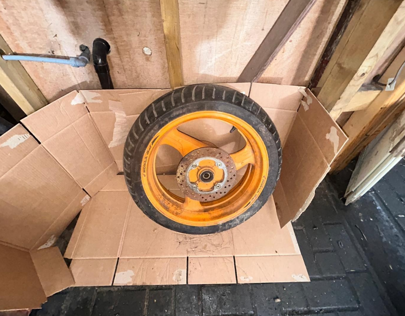 1999 Honda CB600F Hornet Rear Wheel