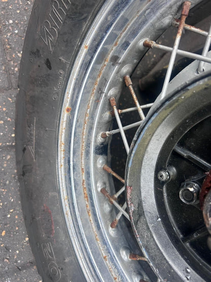 Yamaha Virago 1200 Rear Wheel + Brake Drum Hub