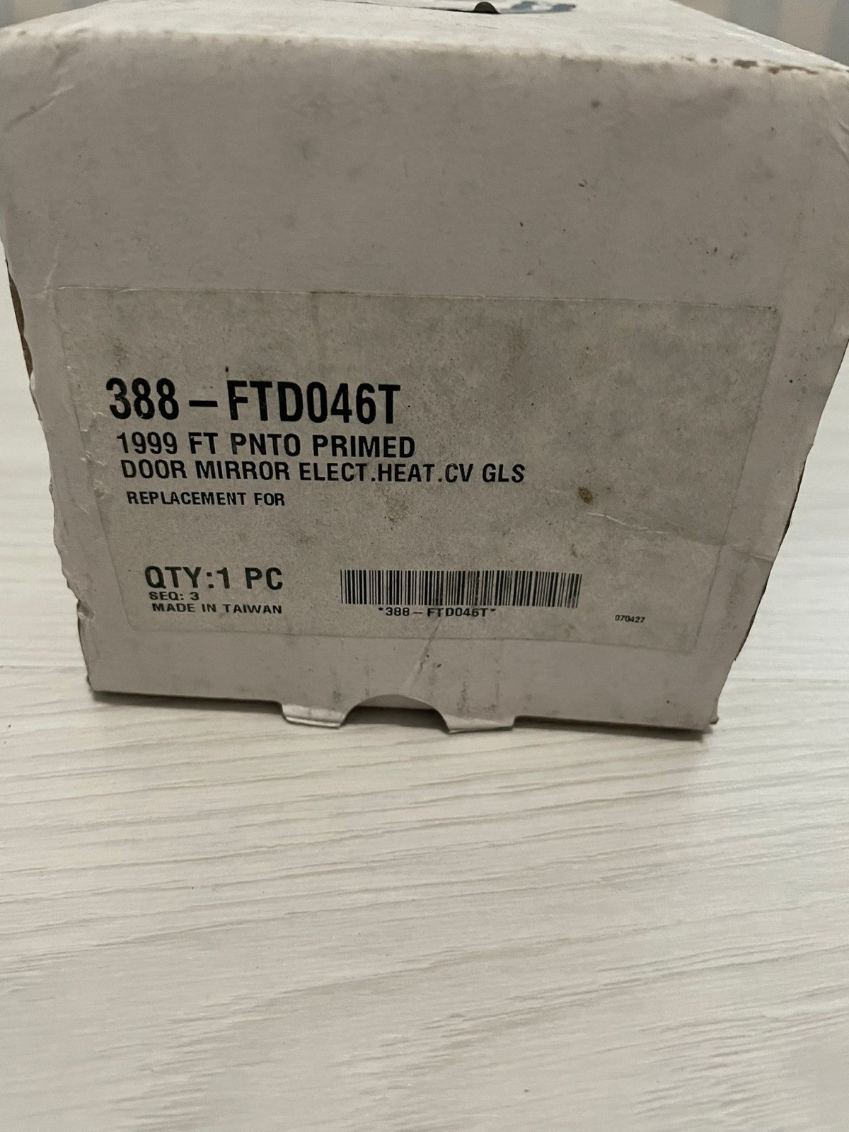 1999 Fiat Punto Left Side Electric Heated Wing Mirror | 202349-3