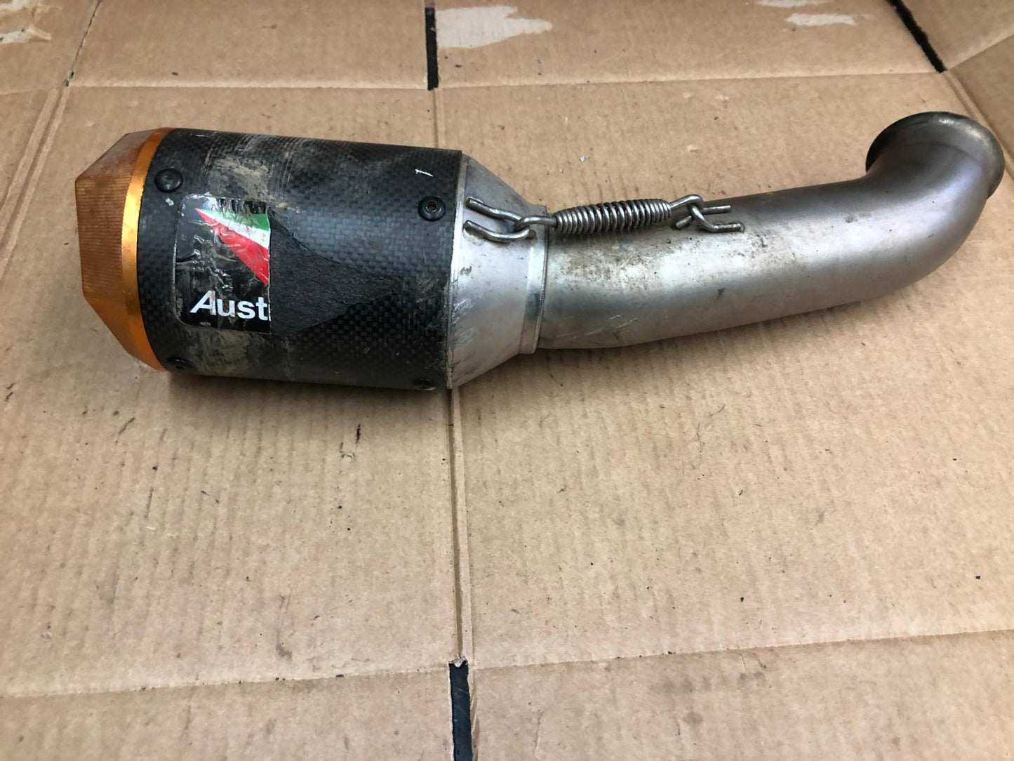 2019 KTM Duke 125 Exhaust Pipe