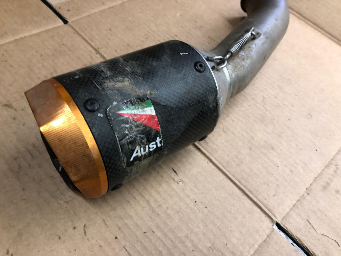 2019 KTM Duke 125 Exhaust Pipe