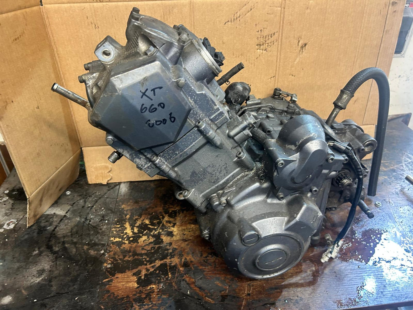 2005 Yamaha XT660 Engine Block Only | 22k miles